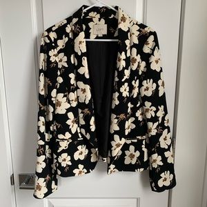 Ann Taylor Loft Floral Blazer